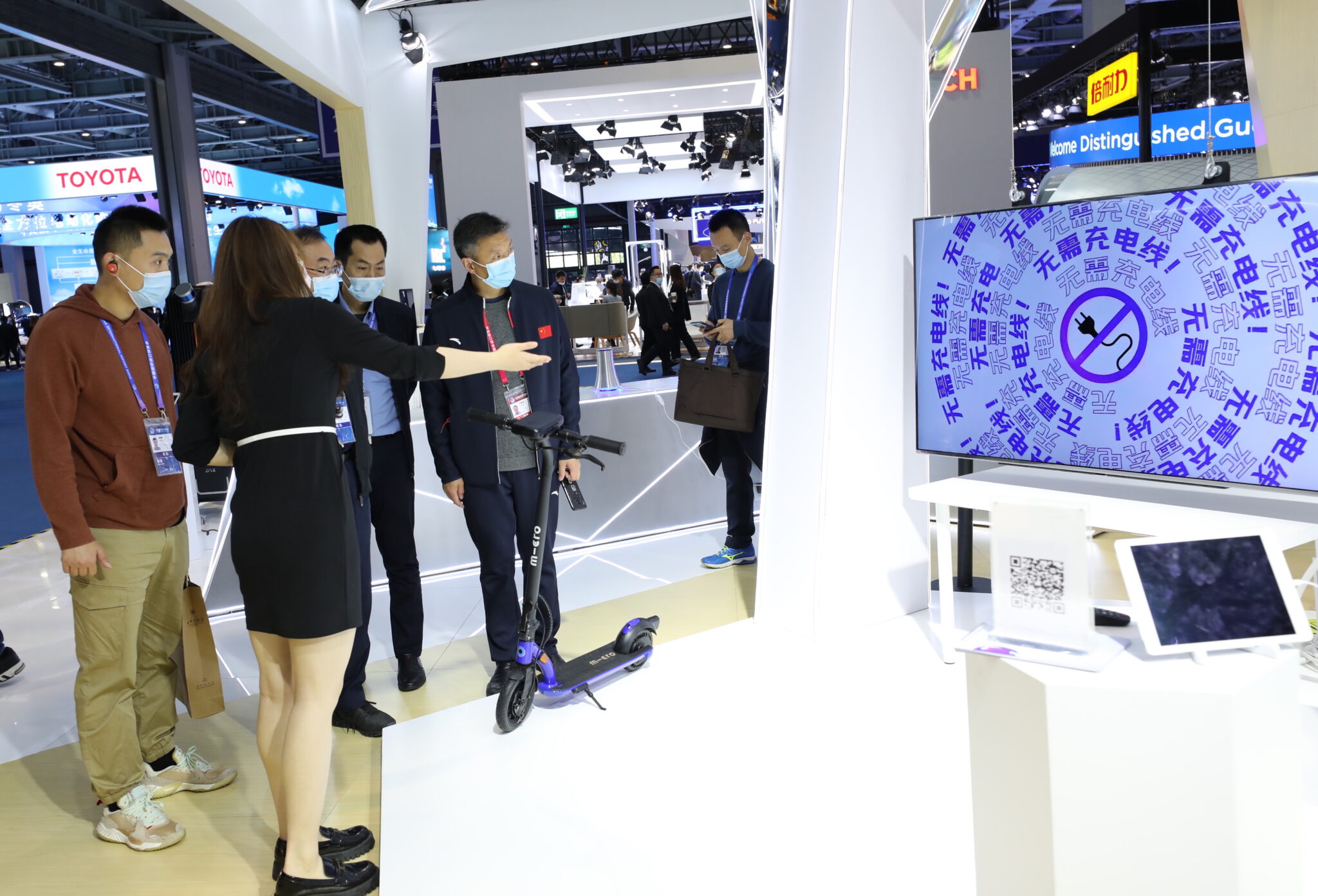 «Волновые Технологии» представили беспроводную технологию REASONANCE на выставке CIIE2021 в Шанхае